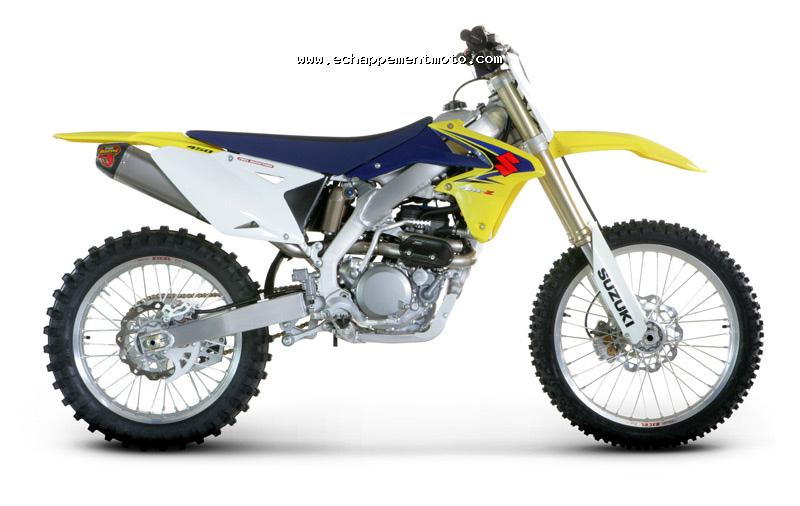 ECHAPPEMENT MOTO AKRAPOVIC RACING & EVOLUTION EXHAUST SYSTEM for SUZUKI RM-Z 450 (2008 - 2009)